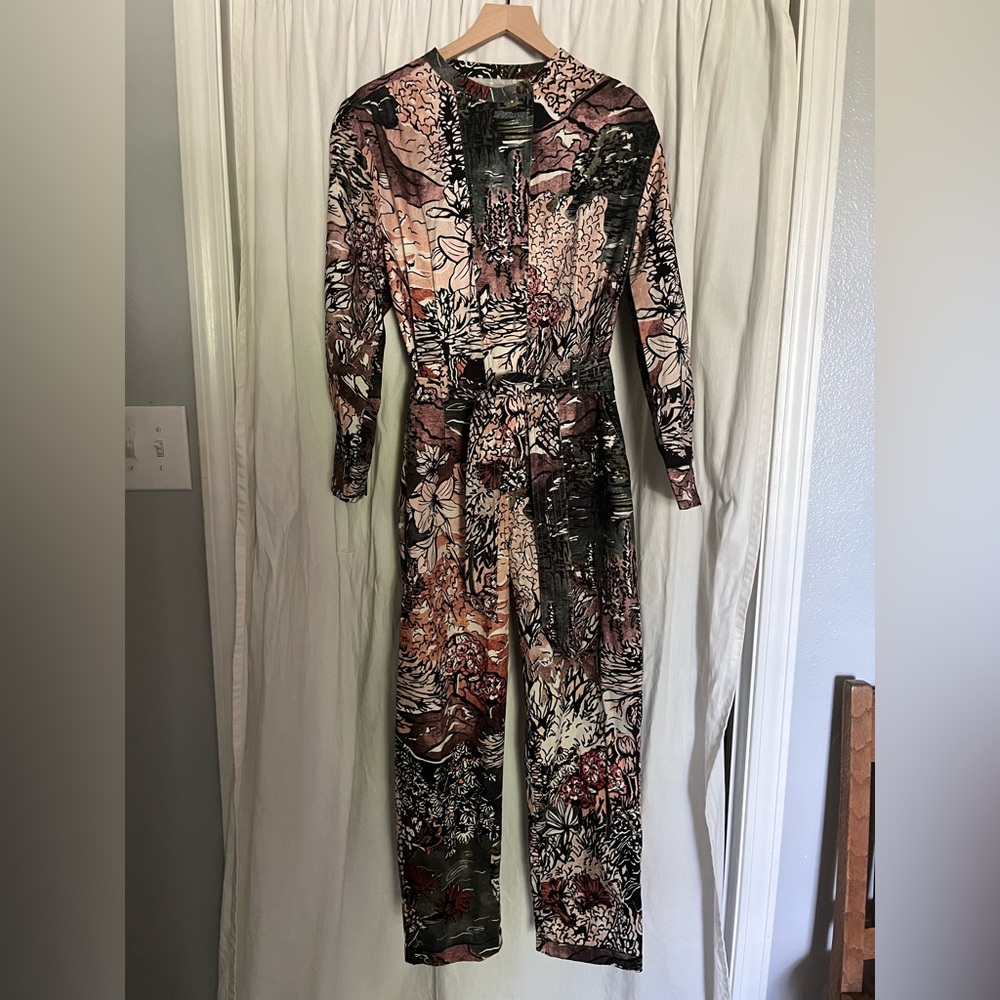 Floral Jumpsuit